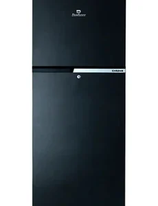 Dawlance Refrigerator 9140 WB Chrome Hairline Black